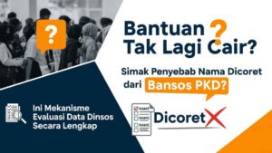 Bantuan Tak Lagi Cair? Simak Penyebab Nama Dicoret dari Bansos PKD? Ini Mekanisme Evaluasi Data Dinsos Secara Lengkap