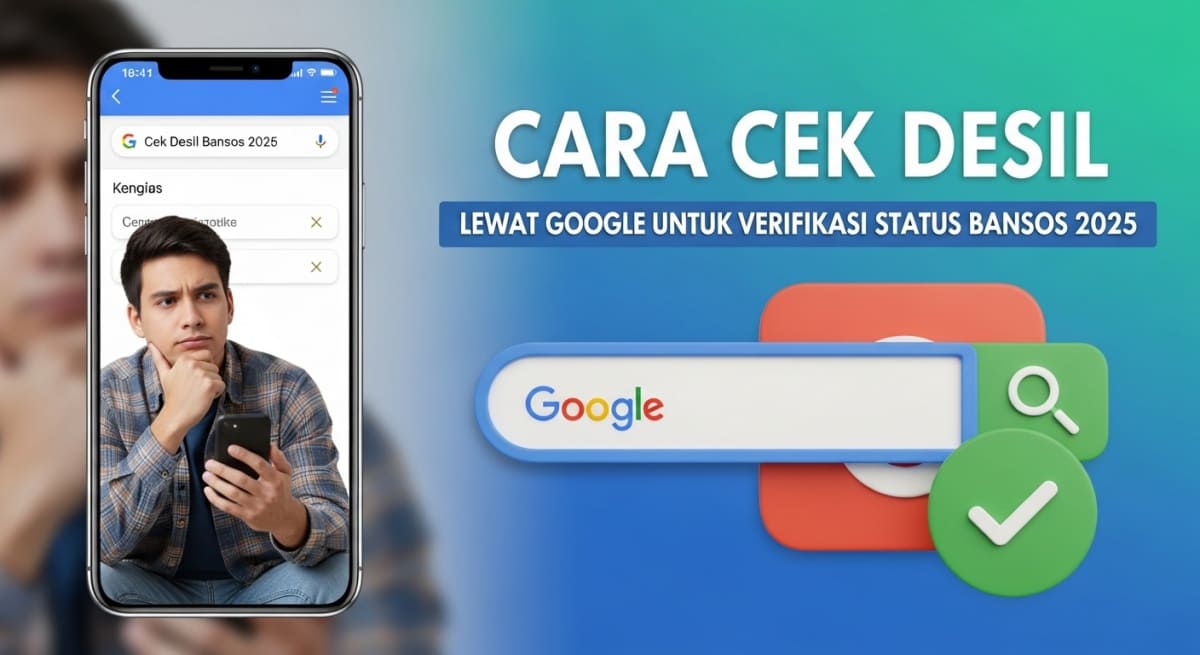 Cara Cek Desil DTSEN BPS 2025 Pakai NIK Untuk Memastikan Status Penerima Bansos