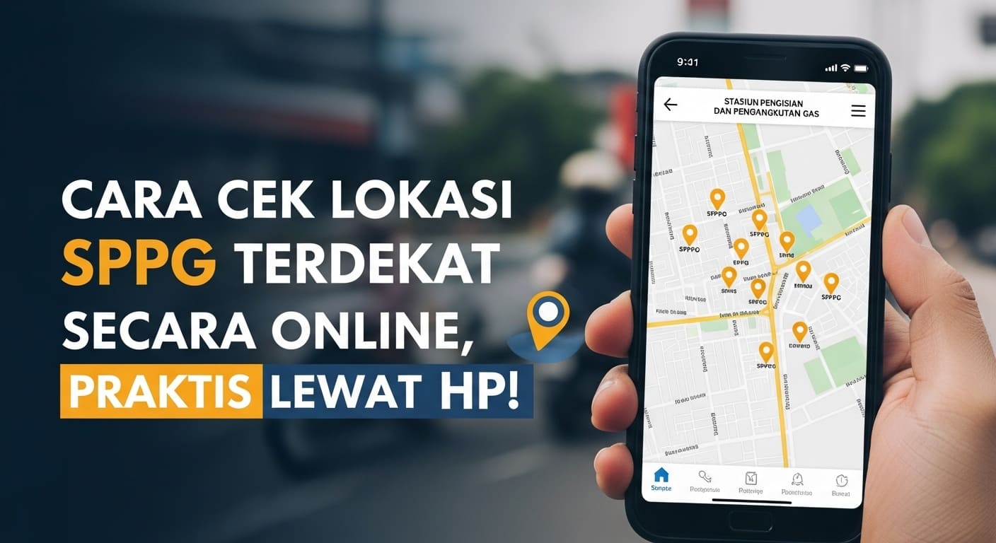 Cara Cek Lokasi SPPG Terdekat Secara Online, Praktis Lewat HP!