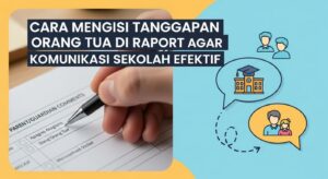 Cara Mengisi Tanggapan Orang Tua di Raport agar Komunikasi Sekolah Efektif