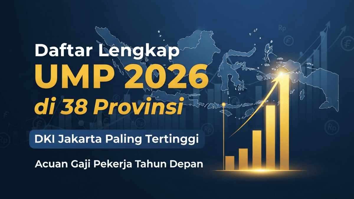 Daftar Lengkap UMP 2026 di 38 Provinsi, DKI Jakarta Paling Tertinggi, Acuan Gaji Pekerja Tahun Depan